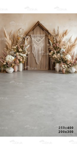 Tło fotograficzne Boho 3337